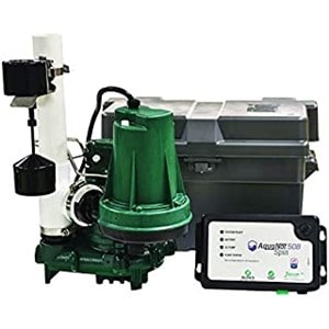 Pictured is the Zoeller Combination Sump Pump Pro-Pak 508-0006 with M53 and Backup pump 508-0005